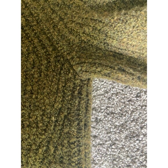 Madewell Green Chunky Turtleneck Sweater Size Small - Picture 7 of 8